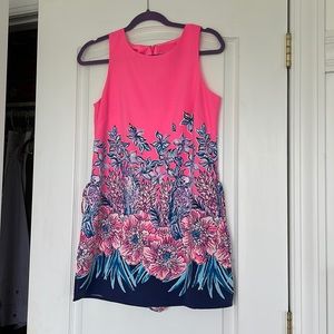 Lilly Pulitzer Donna Romper in Pink Tropics Lucky Lady Size 2